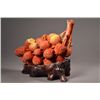 Image 2 : Chinese Shoushan Stone Branch Lychee Fruit Cicada