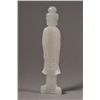 Image 2 : Translucent White Jade Guanyin Holding Planter