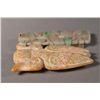 Image 5 : Pair Chinese Qing Period Jade Dragon & Cicada
