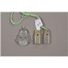 Image 1 : Set 18k Gold Diamond Toggle Jade Pendant and Seals