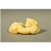 Image 3 : Chinese Yellow Jade Carved Recumbent Ox