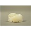 Image 2 : Fine Chinese Translucent White Jade Carving Goat