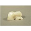 Image 3 : Fine Chinese Translucent White Jade Carving Goat