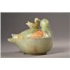 Image 2 : Chinese Celadon Jade Box Mandarin Duck