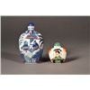Image 1 : Pair Porcelain Chinese Porcelain Snuff Bottles