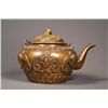Image 2 : Chinese Bronze Teapot Tong Bao & Bat Qianlong mark