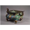 Image 2 : Chinese Qing Period Bronze Cloisonne Censer Mark