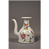 Image 2 : Chinese Porcelain Tea Pot w/ Enameled Flowers