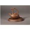 Image 1 : Chinese Yixing Teapot & Plate with Mark