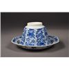 Image 2 : Chinese BW Porcelain Octagonal Cup & Saucer Kangxi