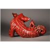 Image 2 : Early 20th Century Chinese Ceramic Lion with Cub