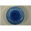 Image 2 : Chinese Sacrificial Blue Foliate Bowl Daoguang