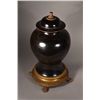 Image 2 : Chinese Monochrome Porcelain Lamp Stand