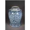 Image 2 : 18th C. Chinese BW Baluster Vase Animal Handles