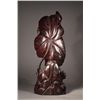 Image 2 : Chinese Openwork Zitan Guanyin Incised Qianlong Mark