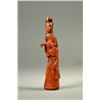 Image 1 : Finely Carved Qing Period Horn Guanyin