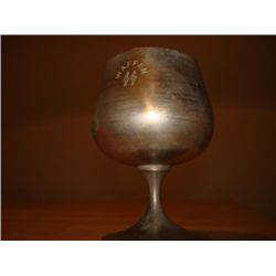 WW2 GERMAN OFFICER COGNAC GOBLET WAFFEN SS