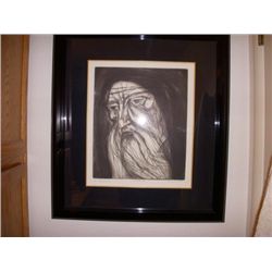 Jeremiah by Irving Amen Original Woodcut