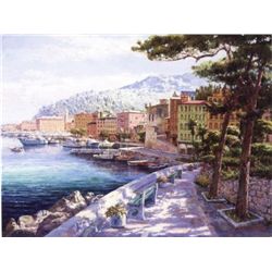 Harbor View By Harold Marks 24 x 32 Giclee S/N