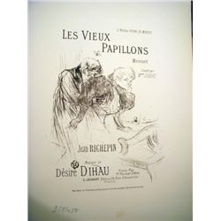 Les Vieux Papillons by Tolouse Lautrec