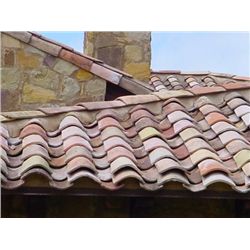 Lot of 10000 Antique ROOF TILES from France cir 1820