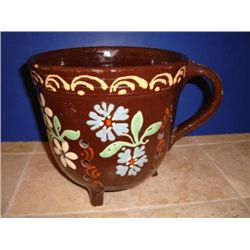 Old French faisselle pot from Alsace