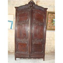 French Louis XV armoire circa 1790