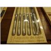 Image 4 : Set of 6 authentic French Laguiole steak knives