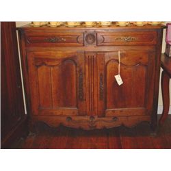 Exceptional antique French Louis XV buffet circa 1770