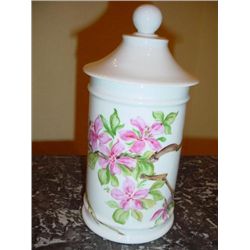 French porcelain Apothecary pot signed by M. Dugue