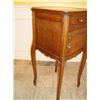 Image 4 : French Louis XV style side table with marble cir 1870