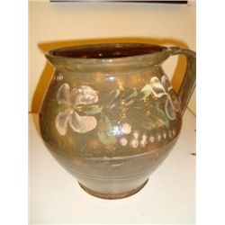 French Alsatian jug pitcher circa 1900