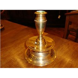 Antique French brass candlestick Early 1900's