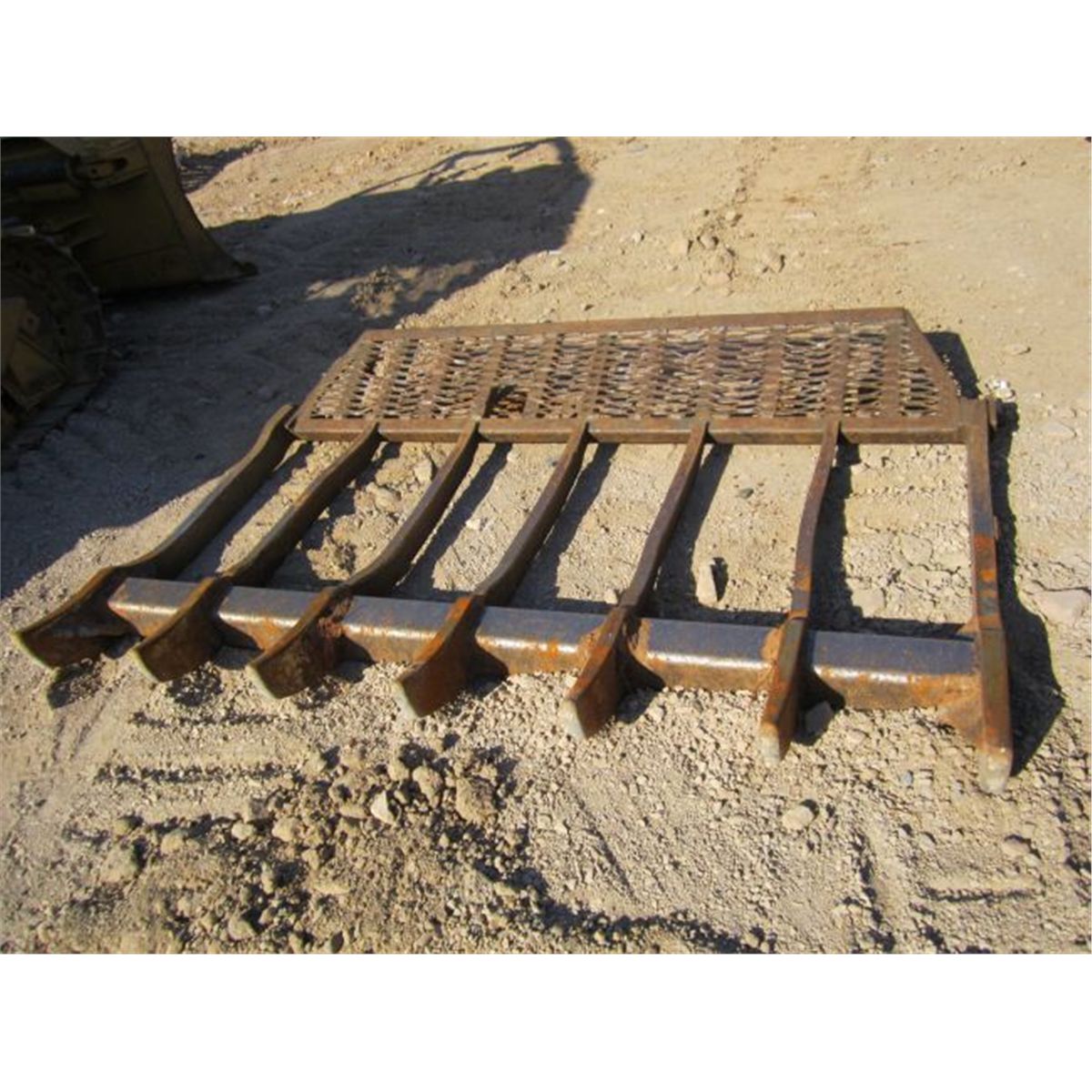 Mann Corp DualPin Brush Rake Dozer Attachment