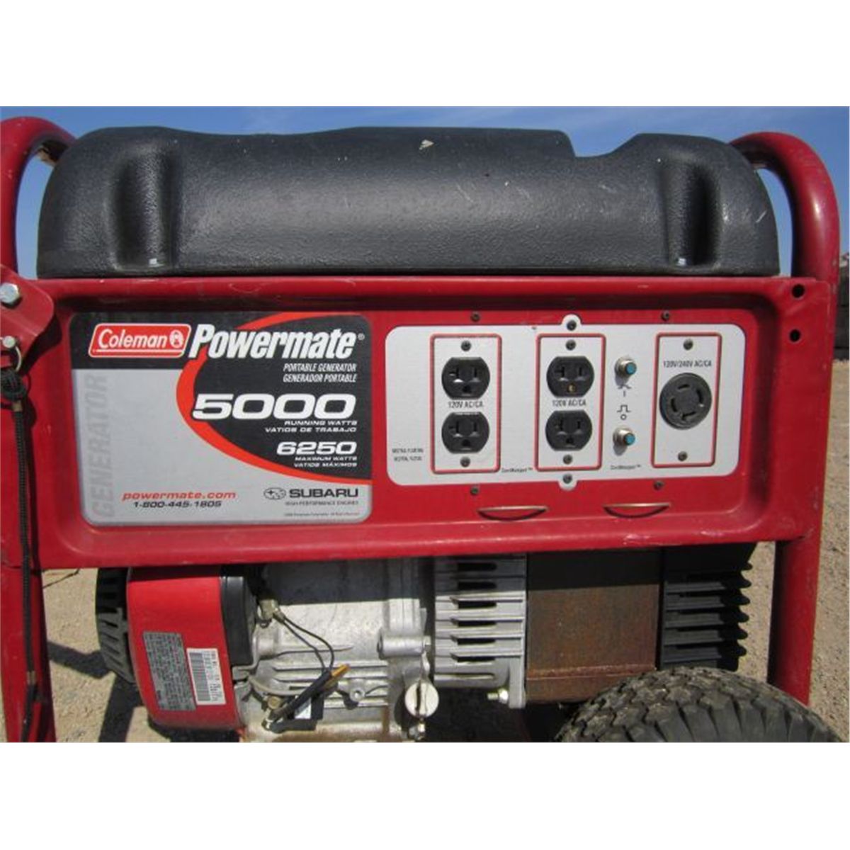 Coleman Powermate 5,000 Watt Generator
