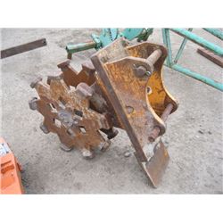 12" Diamond Compaction Wheel