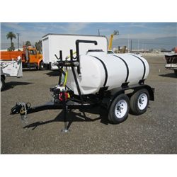 SPCNS 500 Gallon T/A Towable Water Trailer