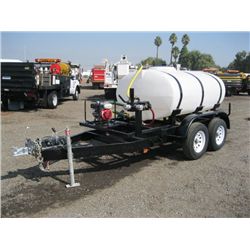 SPCNS 500 Gallon T/A Water Trailer