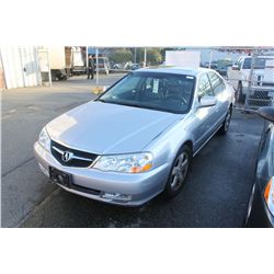 2002 GREY ACURA 3.2 TL SERIES 4 DR SDN 191,989KM