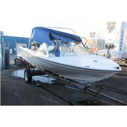 16' GREW REINELL RV 3270 BOAT & TRAILER