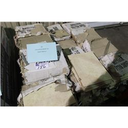 2 PALLETS OF BEIGE TILE