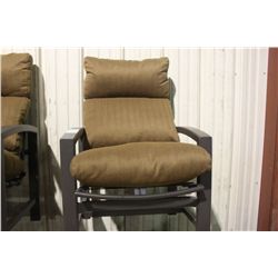 BROWN PATIO CHAIR