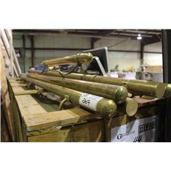 ASSORTED BRASS RAILING