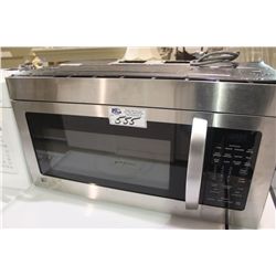 LG OVER THE RANGE MICROWAVE OVEN