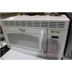 GE OVER THE RANGE MICROWAVE OVEN
