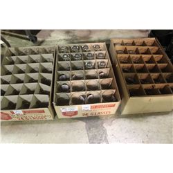 3 BOXES OF GLASSWARE