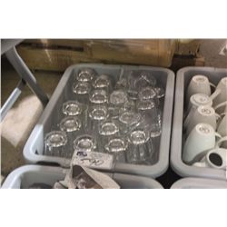 BIN OF ASSORTED DISHWARE