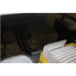 BIN OF ASSORTED DISHWARE