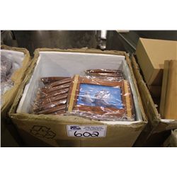 BOX OF ASSORTED WOODEN GIFTWARE