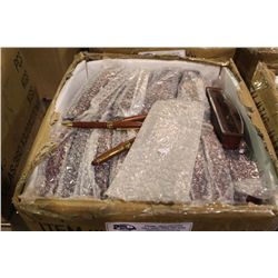 BOX OF ASSORTED WOODEN GIFTWARE